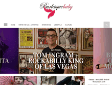 Tablet Screenshot of burlesquebaby.net